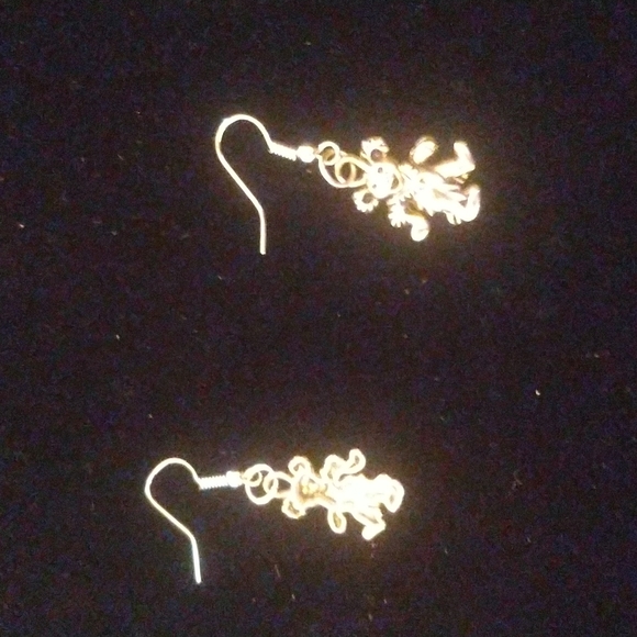 Dancing Bear Earrings Handmade - Picture 2 of 5